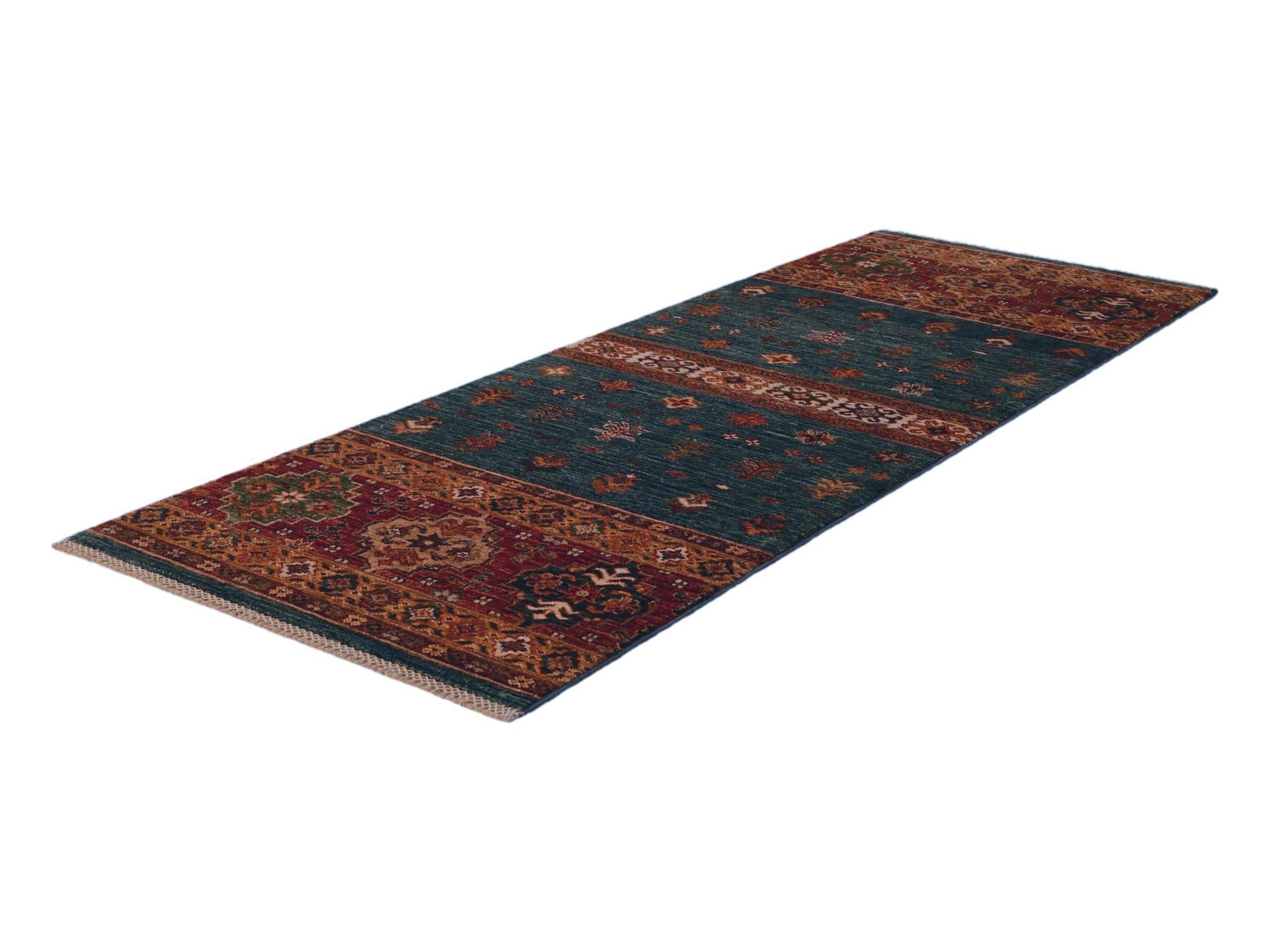 2' 7 x 7' 4 Hand Knotted Kazak Runner Rug