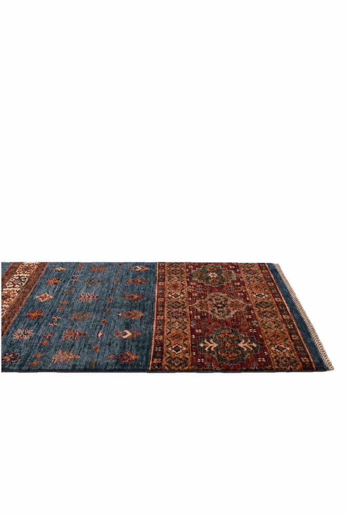 2' 7 x 7' 4 Hand Knotted Kazak Runner Rug