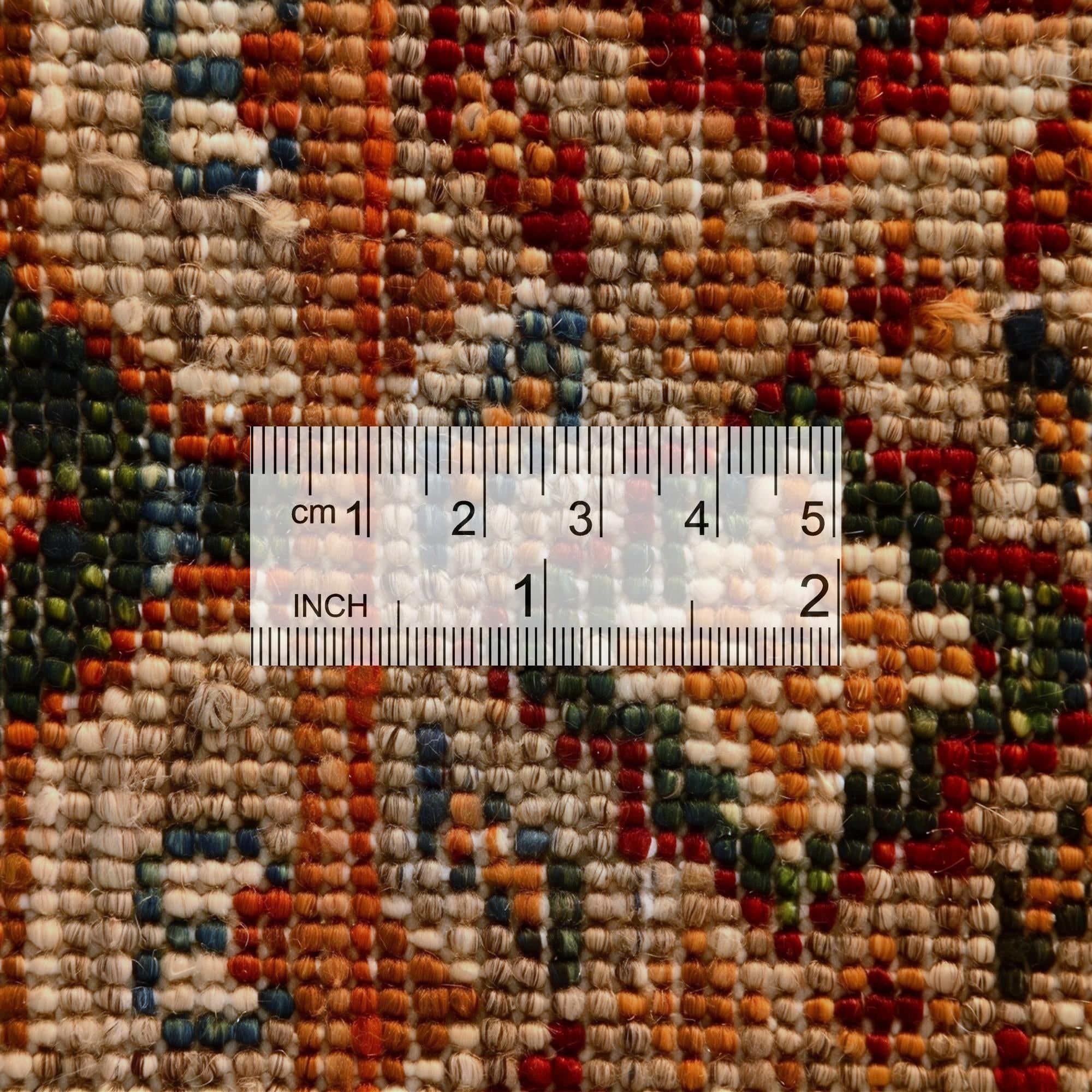 2' 5 x 6' 10 Hand Knotted Kazak Runner Rug