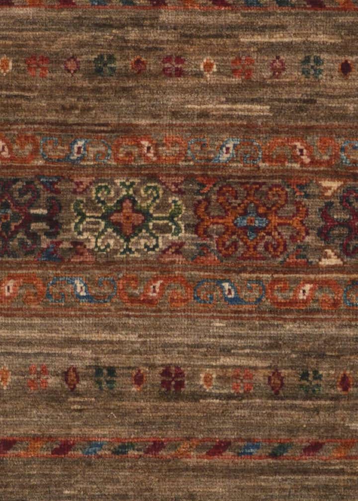 2' 5 x 6' 10 Hand Knotted Kazak Runner Rug