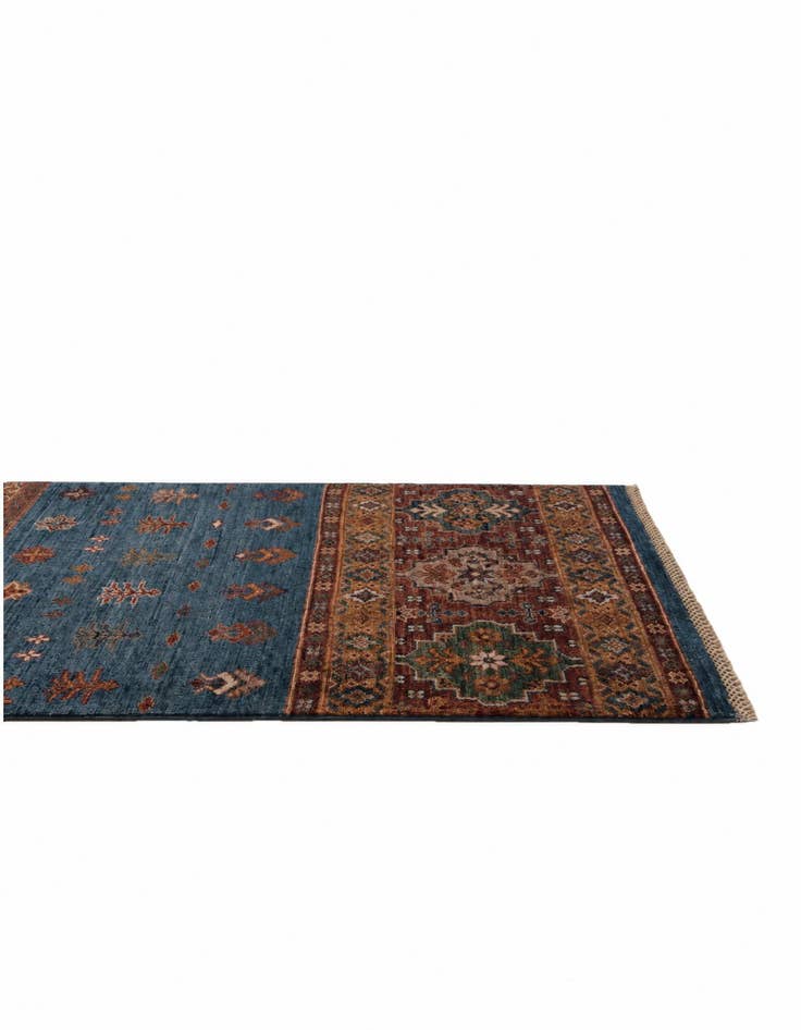 Detail image of 2' 5 x 7' 4 Hand Knotted Kazak Runner Rug