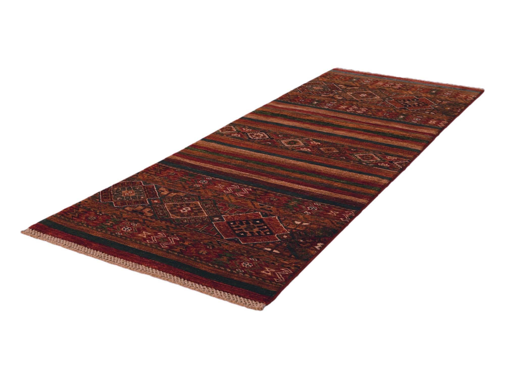 2' 6 x 6' 9 Hand Knotted Kazak Runner Rug