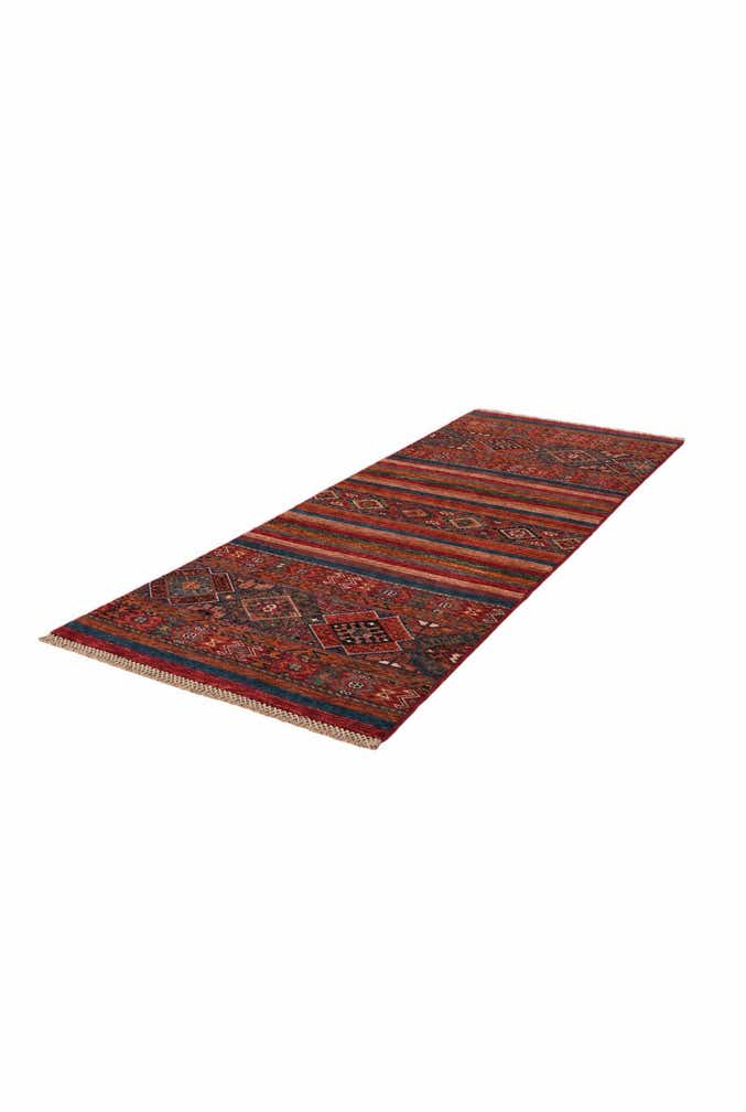 2' 6 x 6' 9 Hand Knotted Kazak Runner Rug