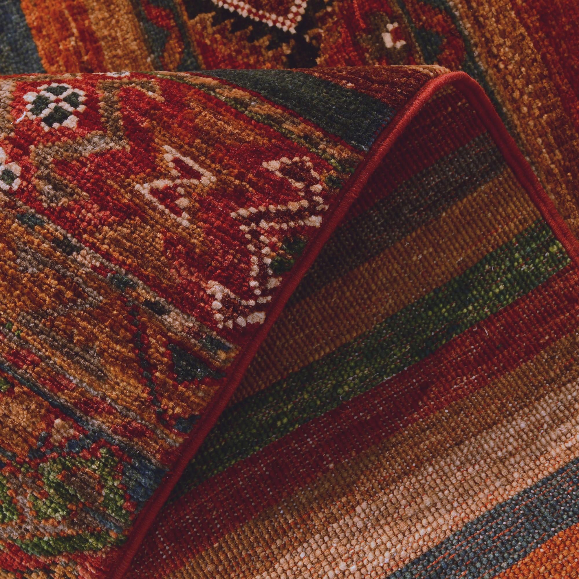 2' 6 x 6' 9 Hand Knotted Kazak Runner Rug