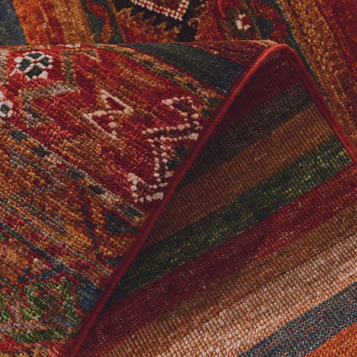 2' 6 x 6' 9 Hand Knotted Kazak Runner Rug