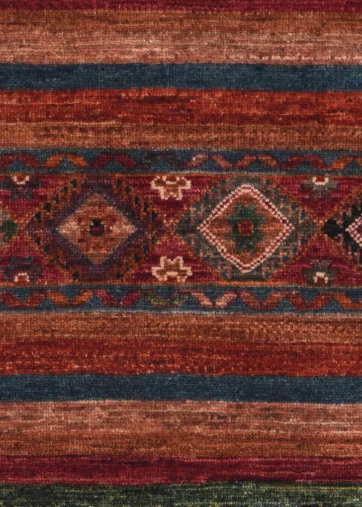 2' 6 x 6' 9 Hand Knotted Kazak Runner Rug