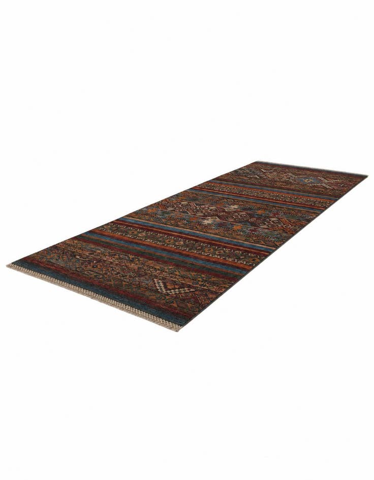 Detail image of 2' 6 x 6' 11 Hand Knotted Kazak Runner Rug