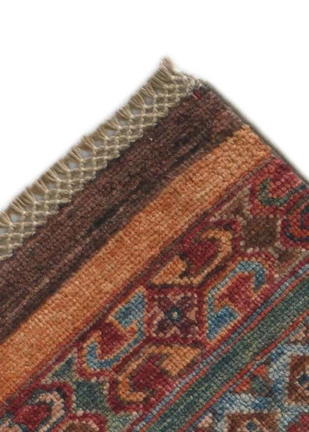 2' 8 x 8' 3 Hand Knotted Kazak Runner Rug