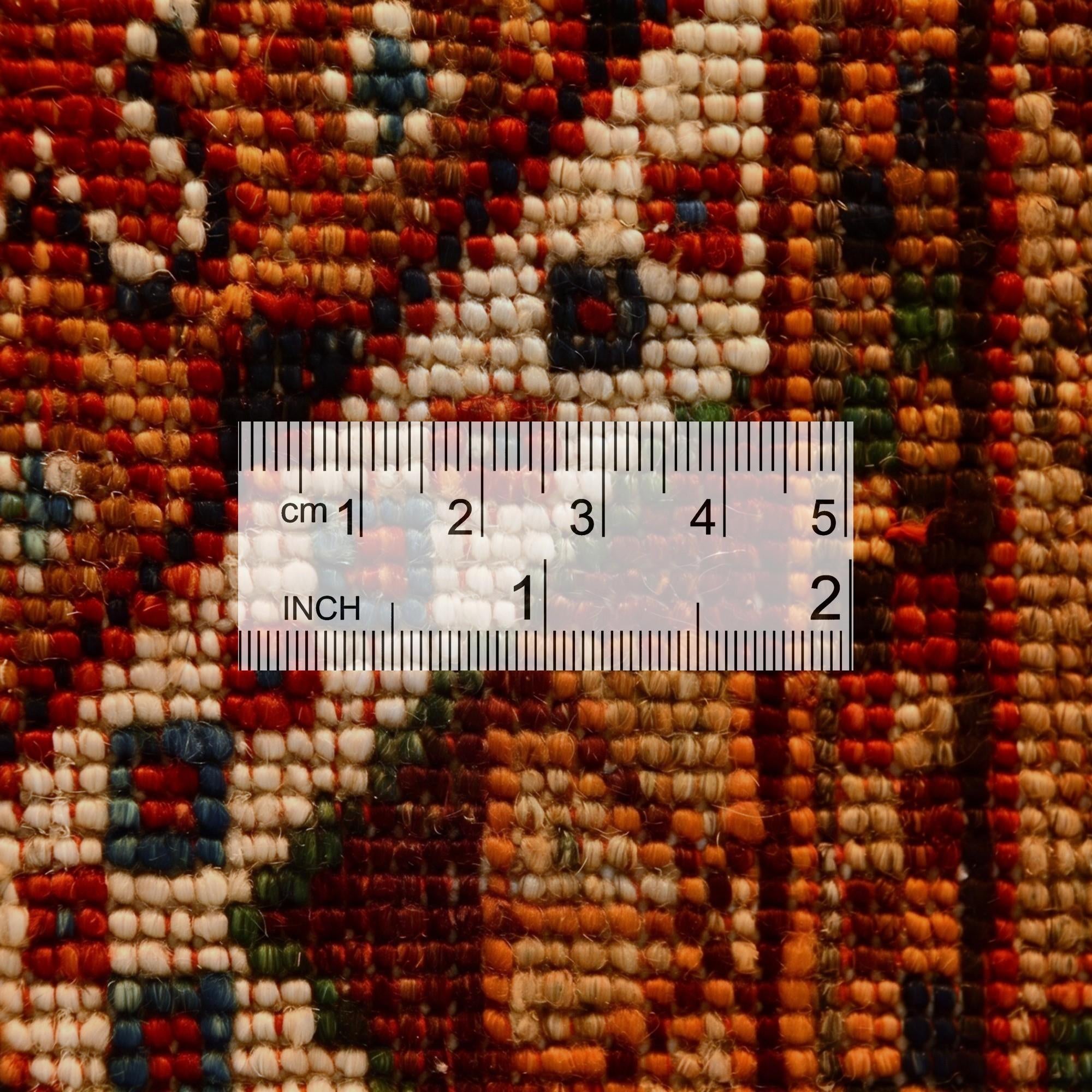 2' 7 x 6' 11 Hand Knotted Kazak Runner Rug