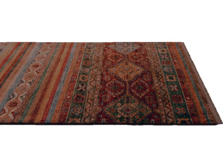 Detail image of 2' 10 x 8' 2 Hand Knotted Kazak Runner Rug