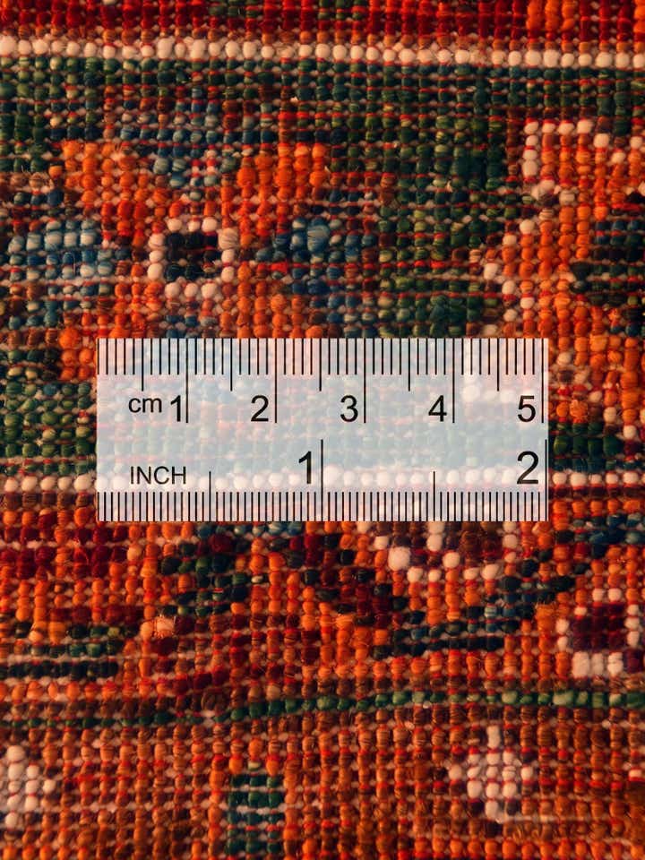 2' 10 x 8' 2 Hand Knotted Kazak Runner Rug