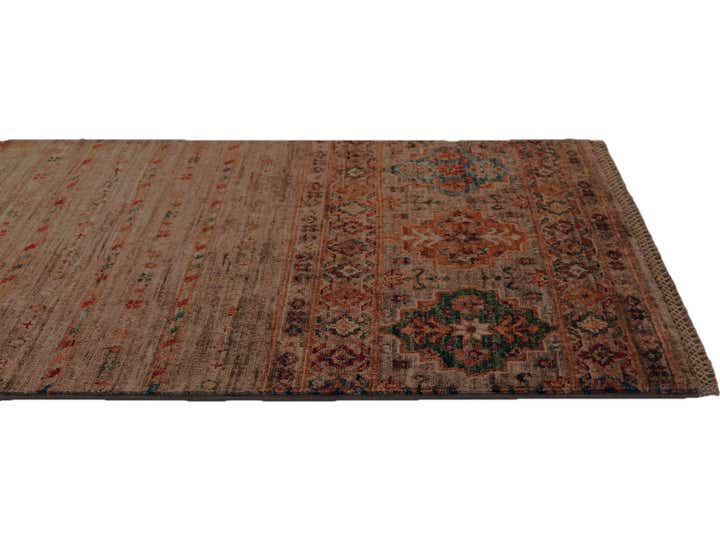 2' 4 x 6' 10 Hand Knotted Kazak Runner Rug