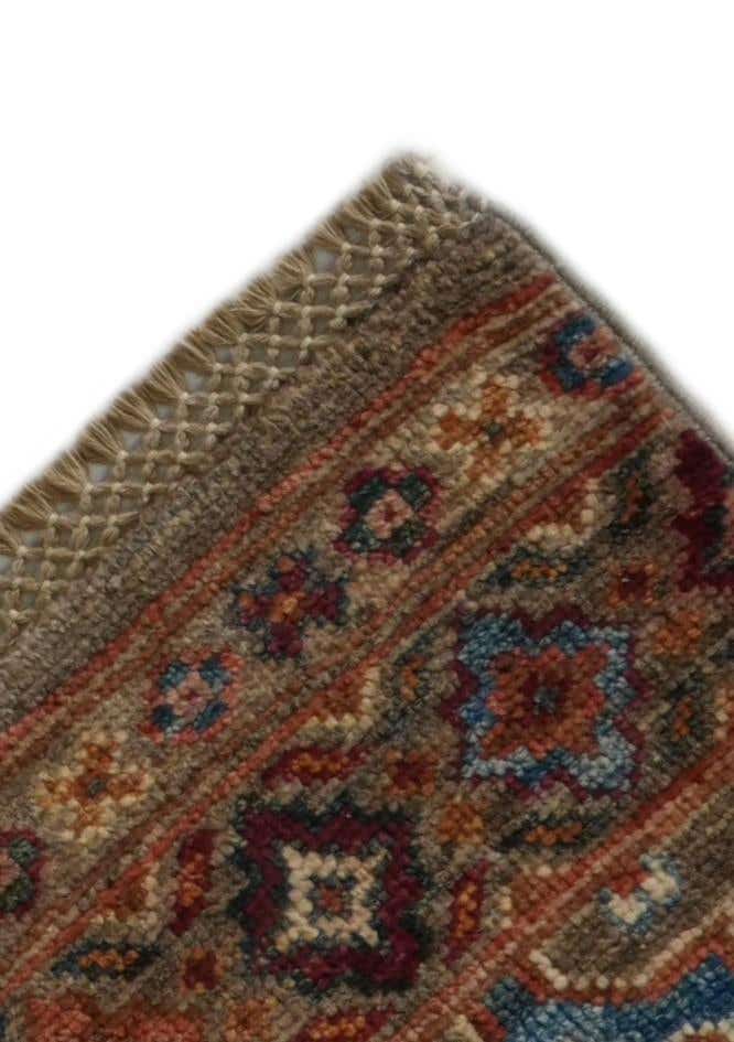 2' 4 x 6' 10 Hand Knotted Kazak Runner Rug
