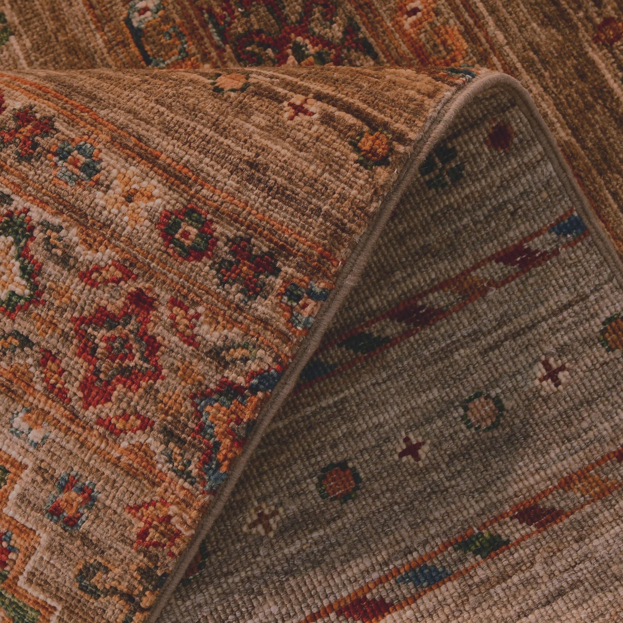 2' 4 x 6' 10 Hand Knotted Kazak Runner Rug