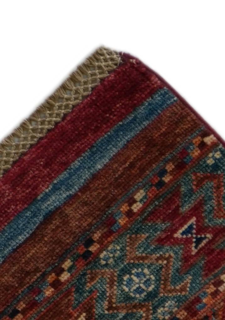 2' 9 x 8' 4 Hand Knotted Kazak Runner Rug