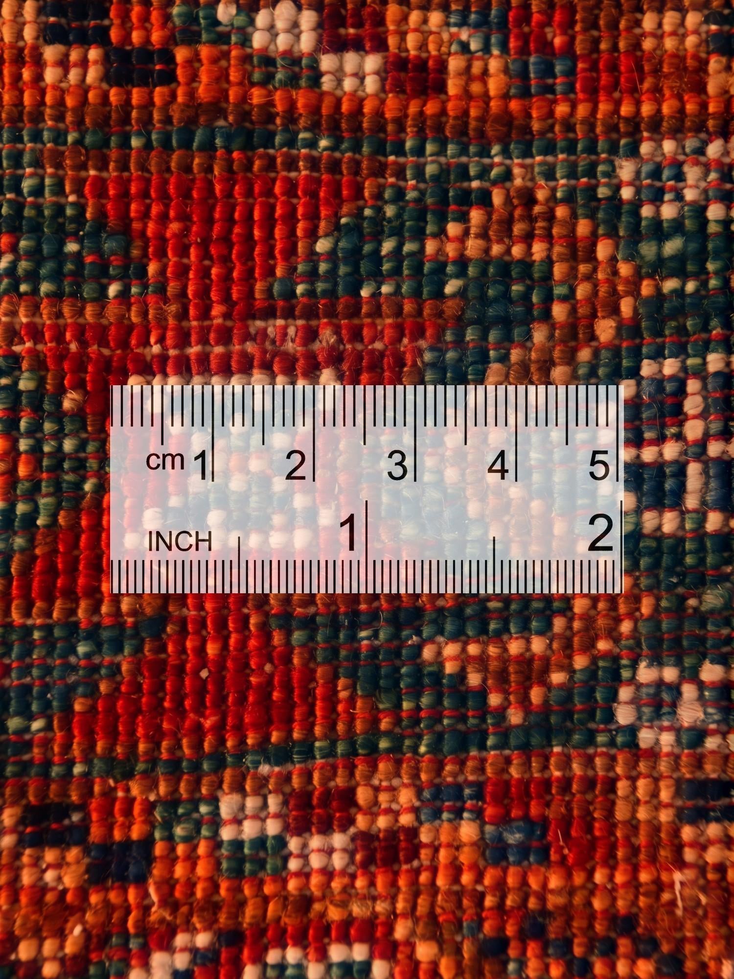 2' 9 x 8' 4 Hand Knotted Kazak Runner Rug