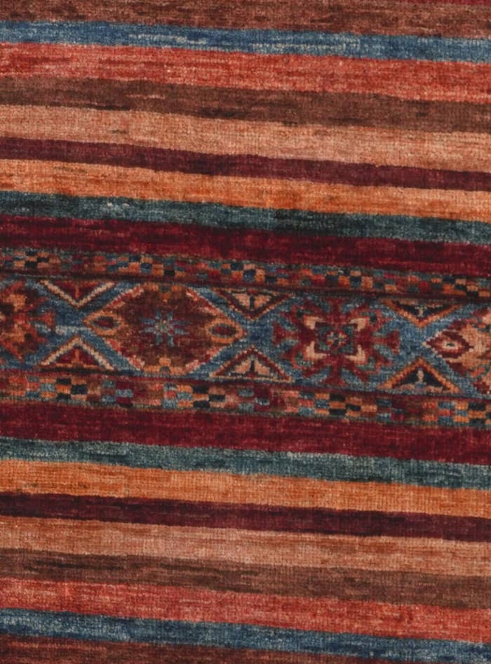 Detail image of 2' 9 x 8' 4 Hand Knotted Kazak Runner Rug
