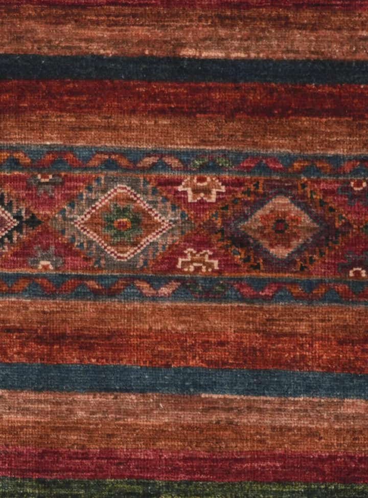 2' 6 x 6' 9 Hand Knotted Kazak Runner Rug