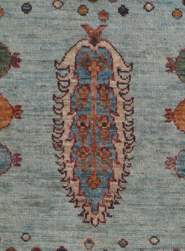 2' 7 x 8' 3 Hand Knotted Kazak Runner Rug