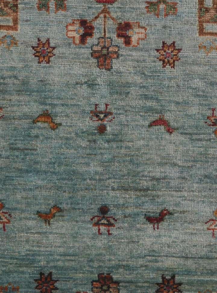 2' 7 x 8' 3 Hand Knotted Kazak Runner Rug