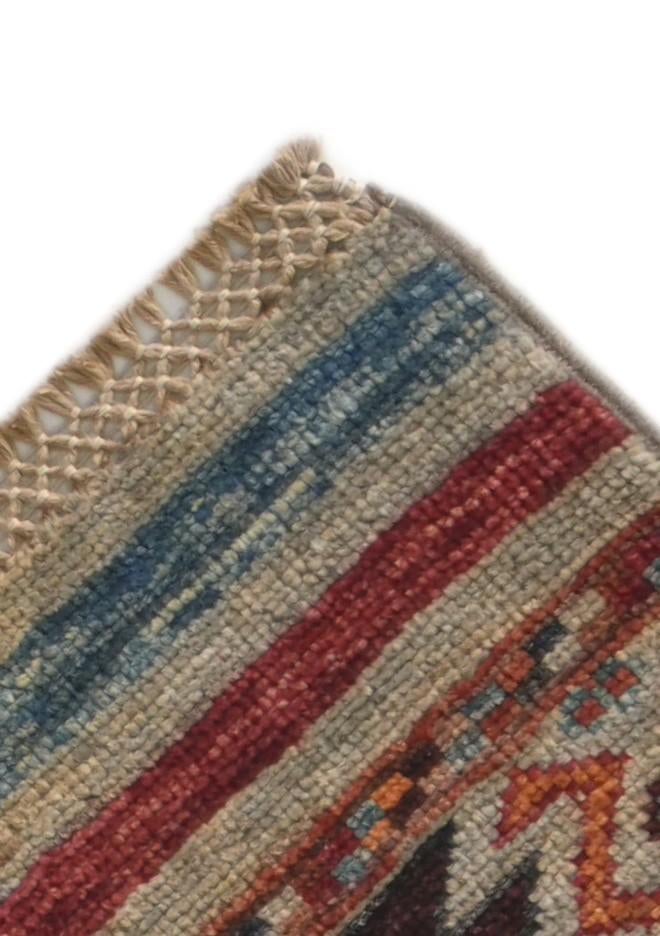2' 3 x 6' 5 Hand Knotted Kazak Runner Rug