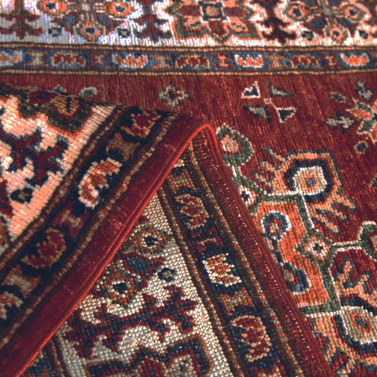 Detail image of 2' 7 x 7' 7 Hand Knotted Kazak Runner Rug