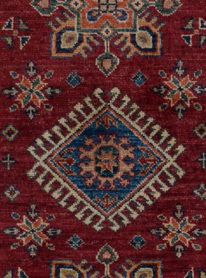 2' 7 x 7' 7 Hand Knotted Kazak Runner Rug