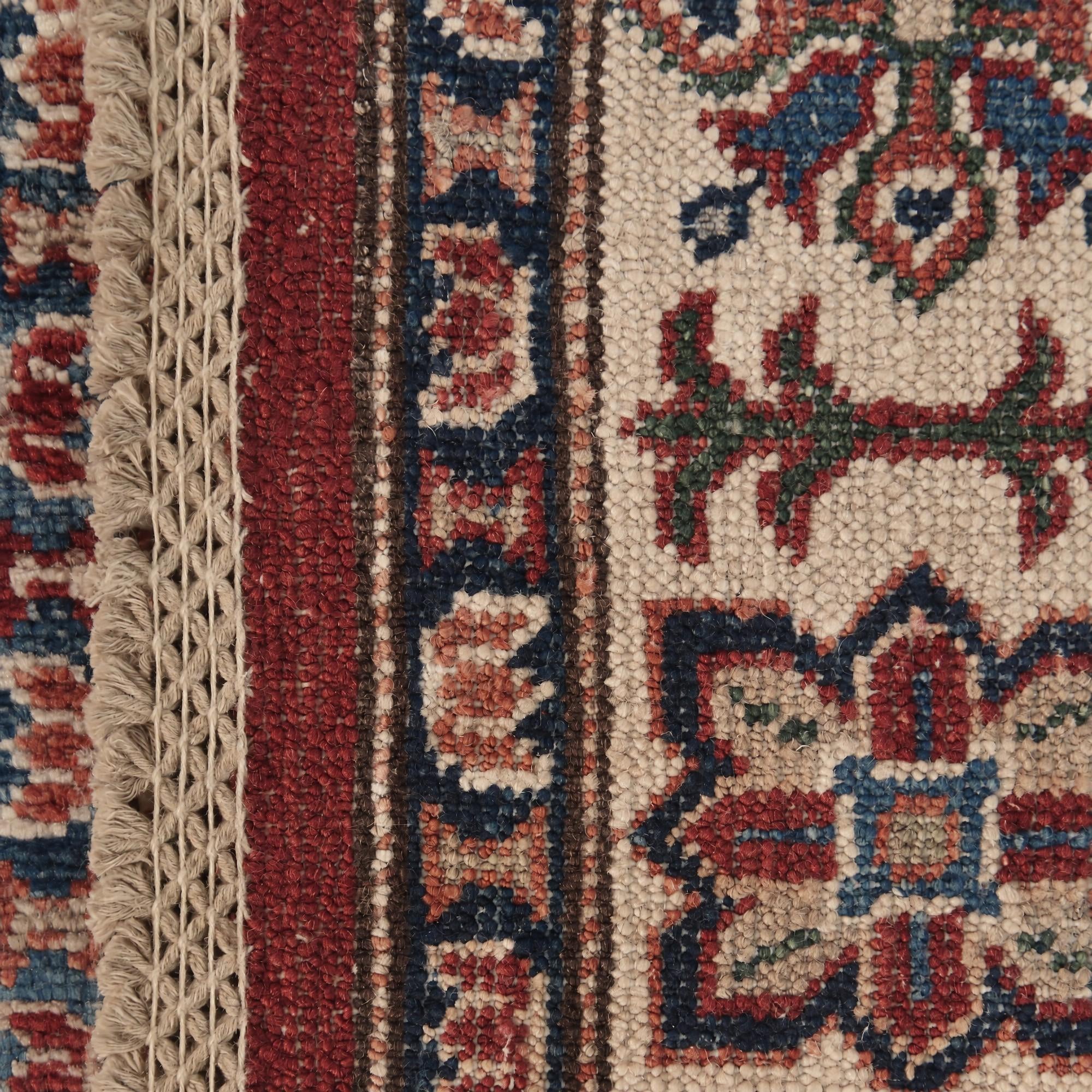 80cm x 230cm Hand Knotted Kazak Runner Rug