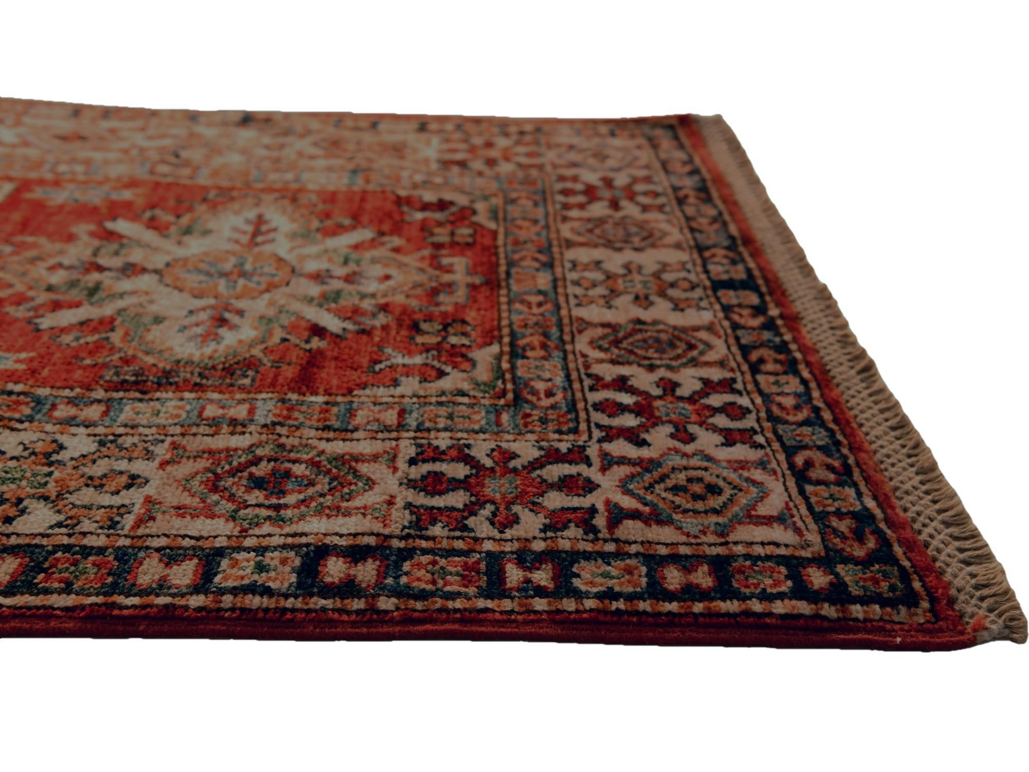 75cm x 255cm Hand Knotted Kazak Runner Rug