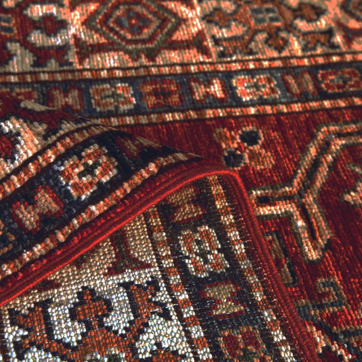 Detail image of 2' 6 x 8' 4 Hand Knotted Kazak Runner Rug