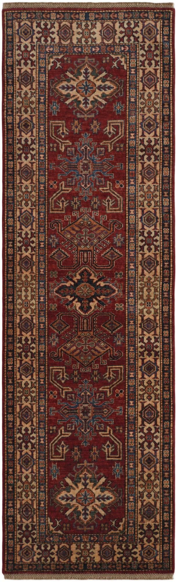 2' 6 x 8' 4 Hand Knotted Kazak Runner Rug