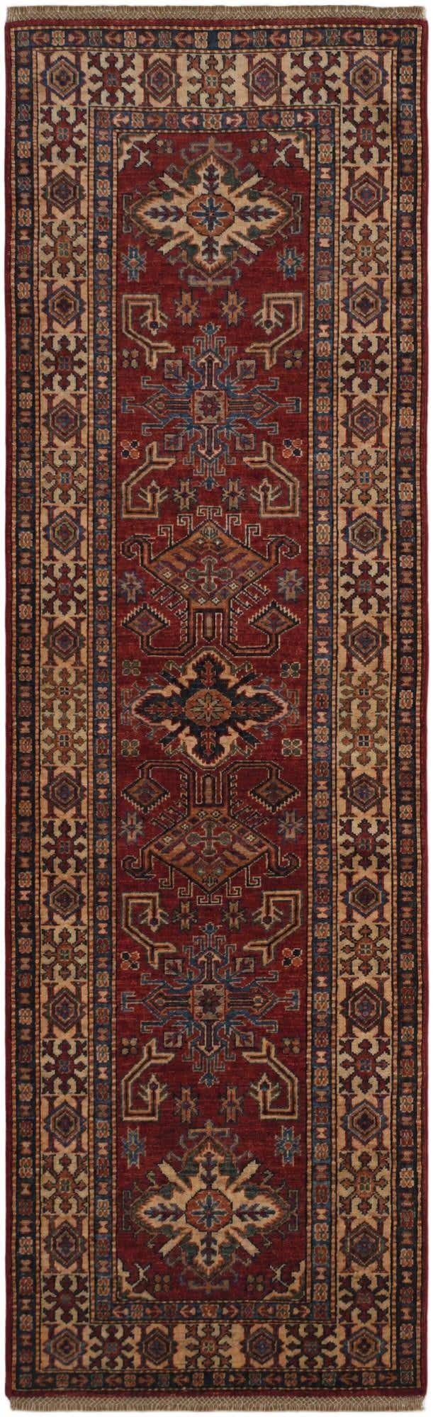 2' 6 x 8' 4 Hand Knotted Kazak Runner Rug