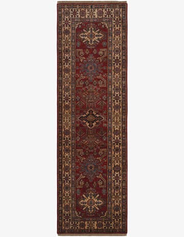 2' 6 x 8' 4 Hand Knotted Kazak Runner Rug