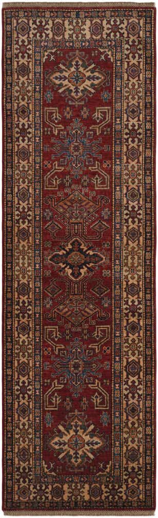 2' 6 x 8' 4 Hand Knotted Kazak Runner Rug