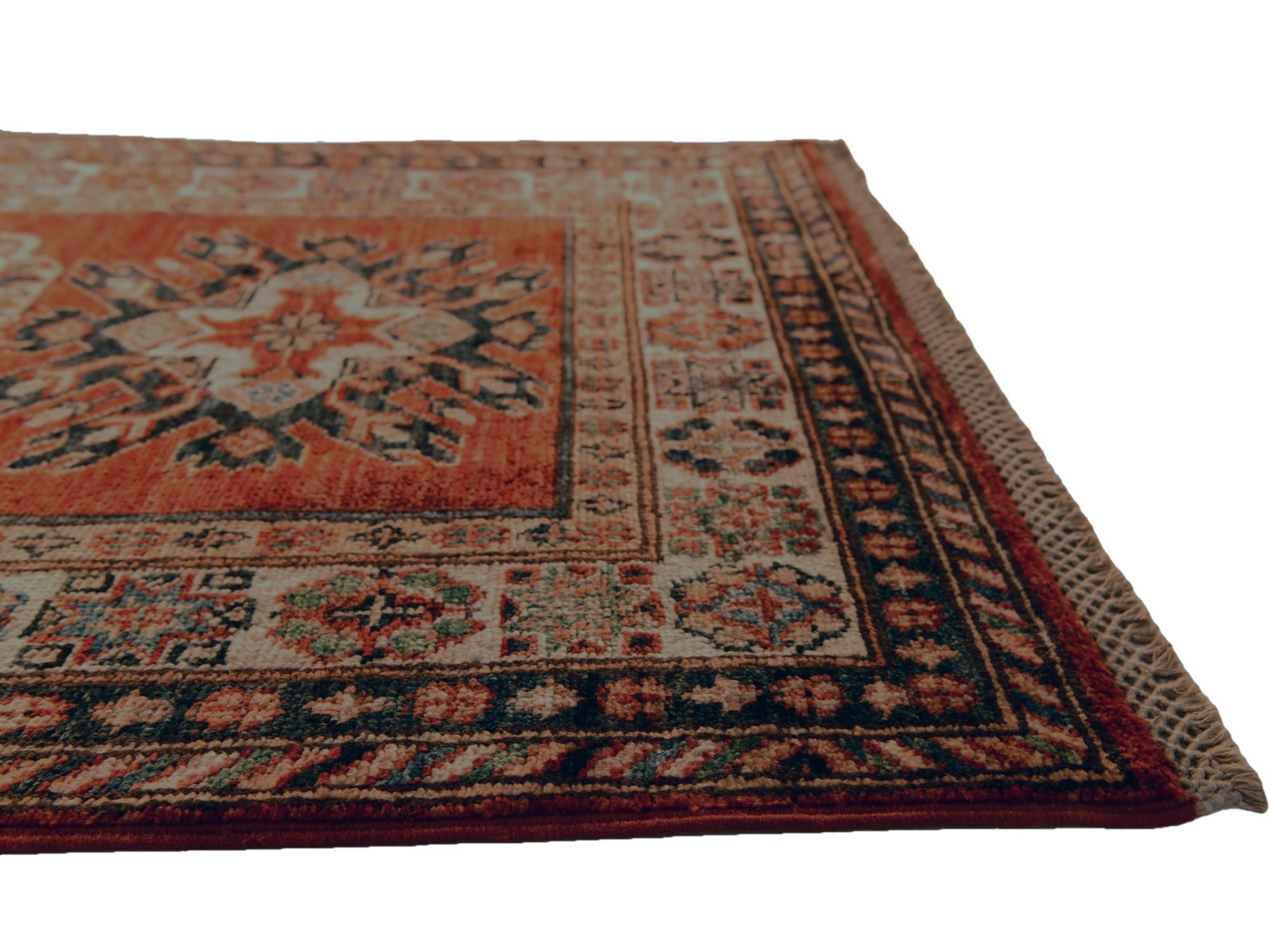 80cm x 250cm Hand Knotted Kazak Runner Rug