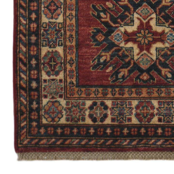 2' 7 x 8' 3 Hand Knotted Kazak Runner Rug