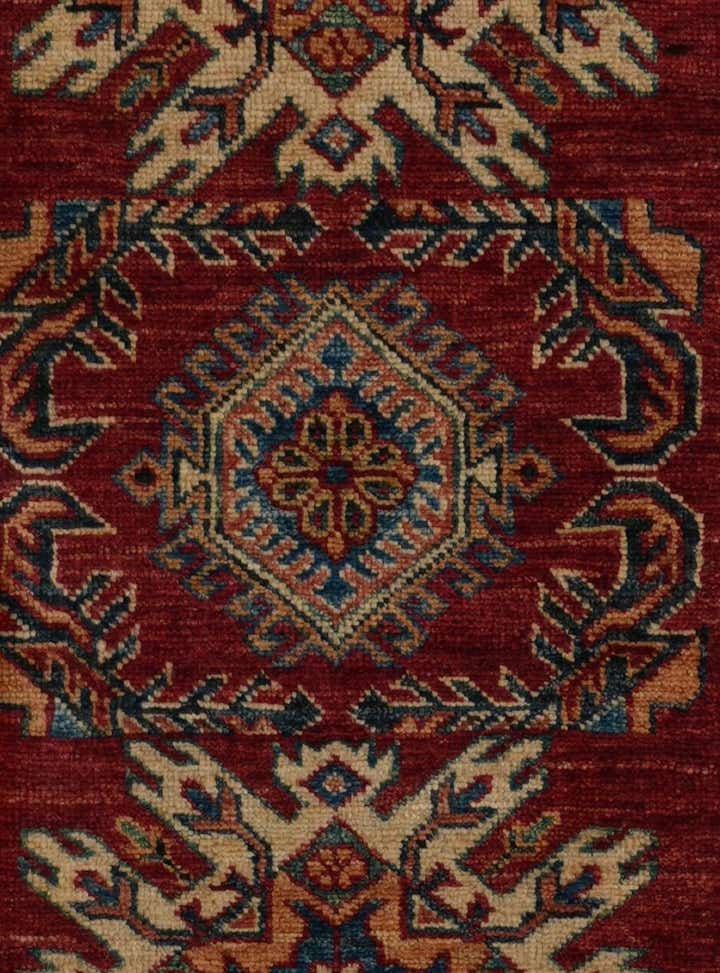 2' 7 x 8' 3 Hand Knotted Kazak Runner Rug