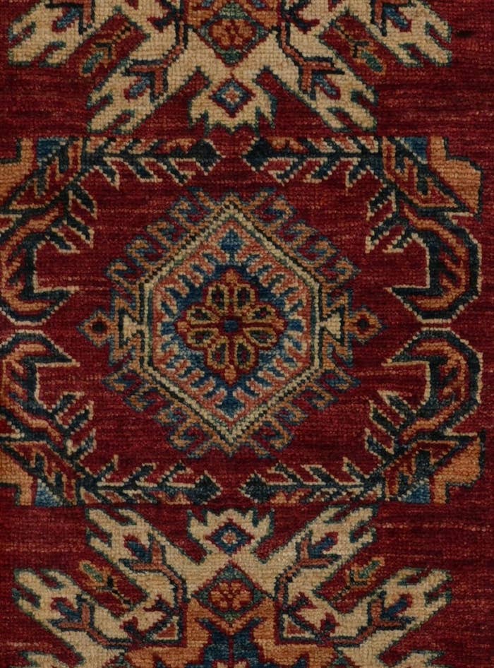 Detail image of 2' 7 x 8' 3 Hand Knotted Kazak Runner Rug