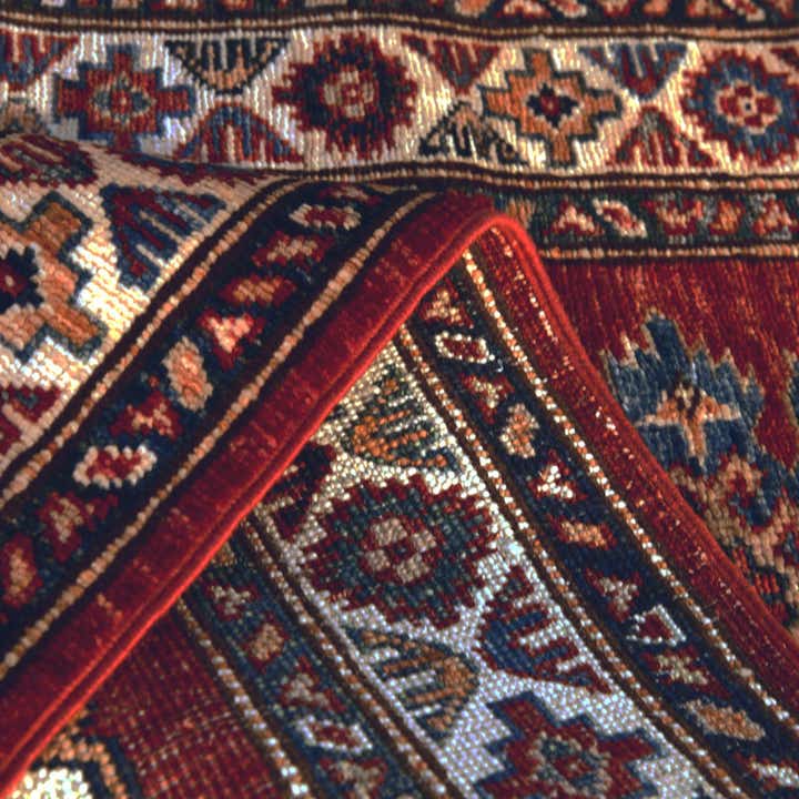 2' x 5' 8 Hand Knotted Kazak Runner Rug