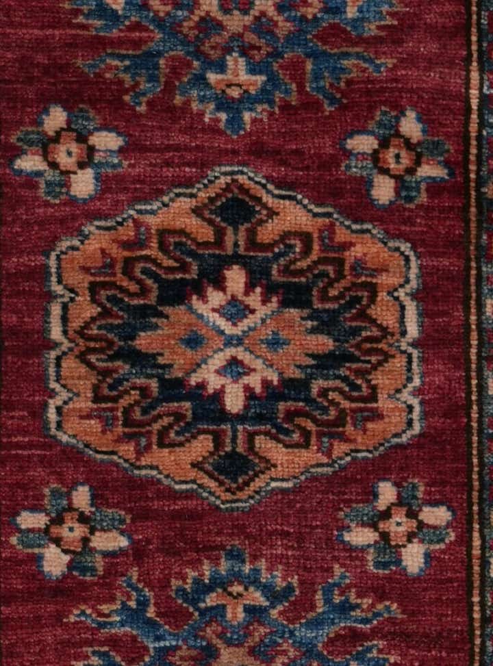 2' x 5' 8 Hand Knotted Kazak Runner Rug