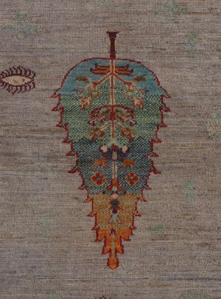 2' 10 x 8' 3 Hand Knotted Kazak Runner Rug