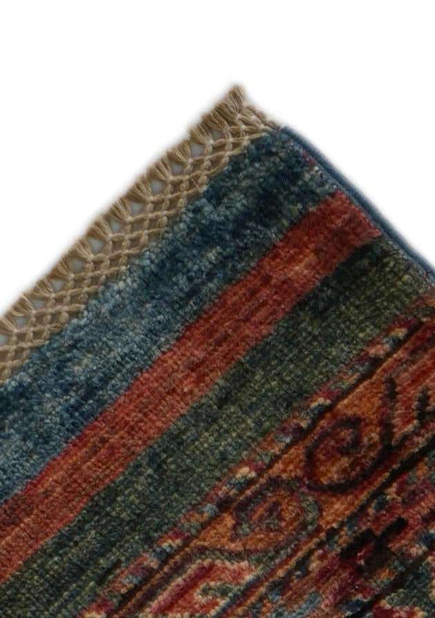 2' 8 x 8' 7 Hand Knotted Kazak Runner Rug