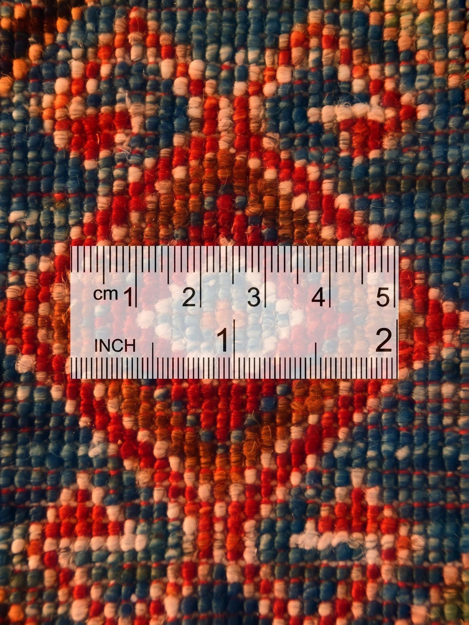2' 8 x 8' 7 Hand Knotted Kazak Runner Rug