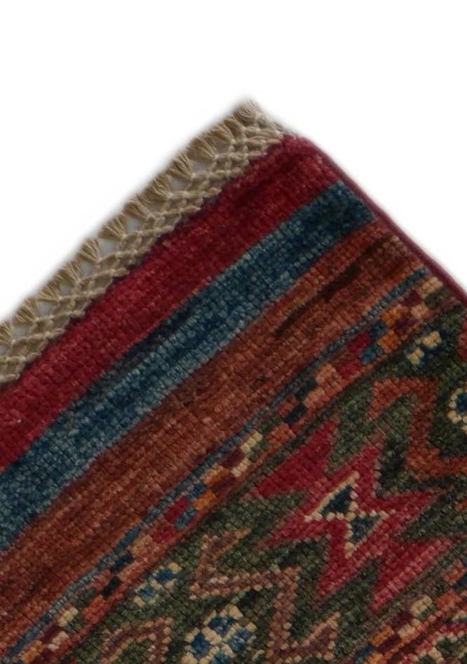 Detail image of 2' 9 x 8' 6 Hand Knotted Kazak Runner Rug