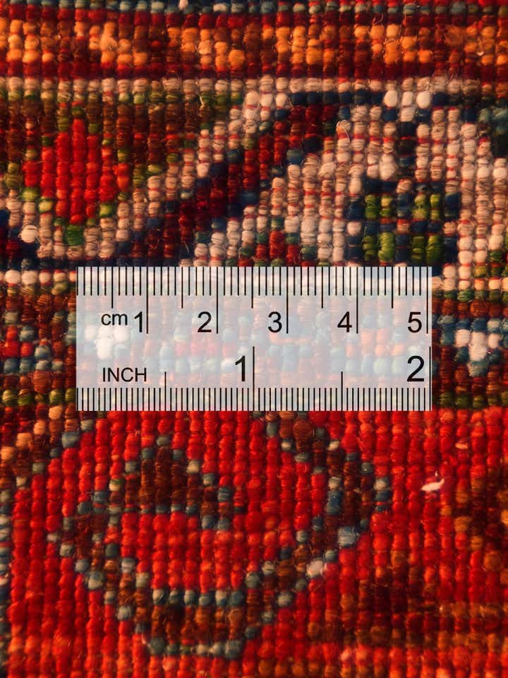 2' 9 x 8' 8 Hand Knotted Kazak Runner Rug