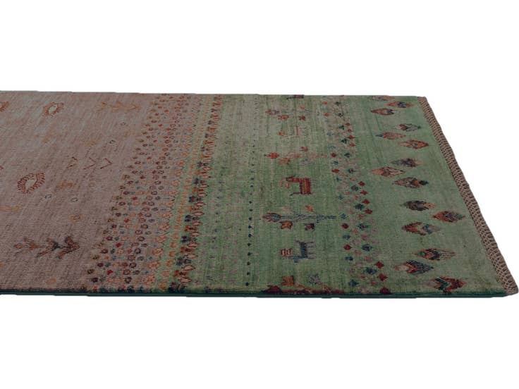 Detail image of 2' 9 x 8' 6 Hand Knotted Kazak Runner Rug