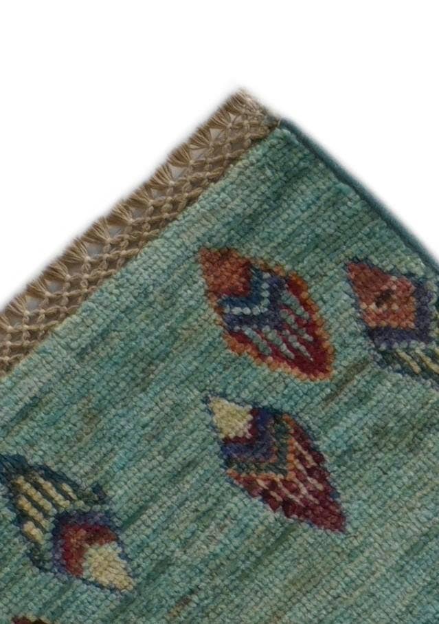 Detail image of 2' 9 x 8' 6 Hand Knotted Kazak Runner Rug
