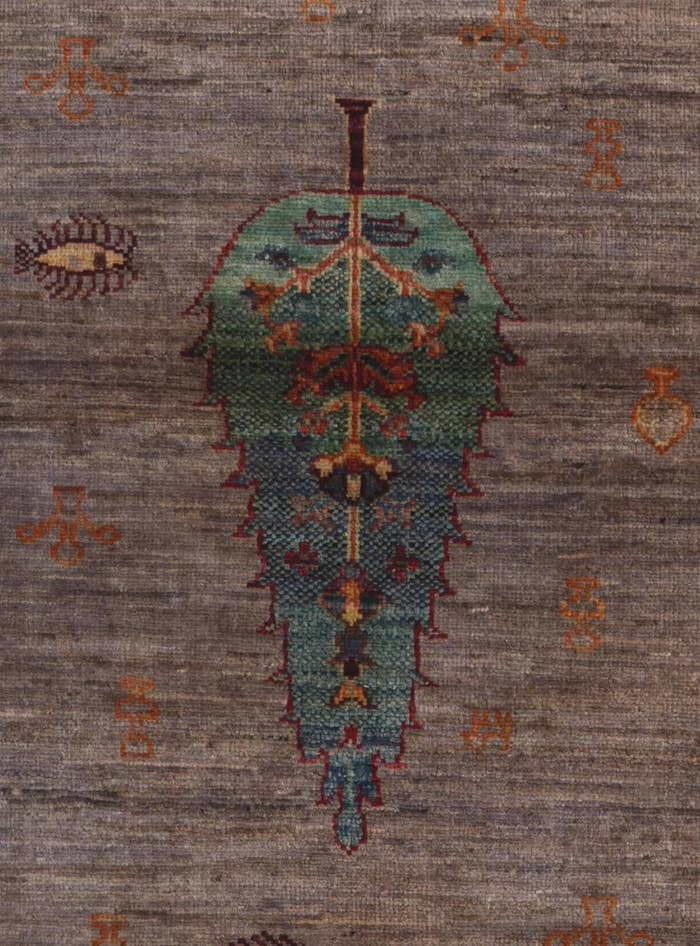 Detail image of 2' 9 x 8' 6 Hand Knotted Kazak Runner Rug