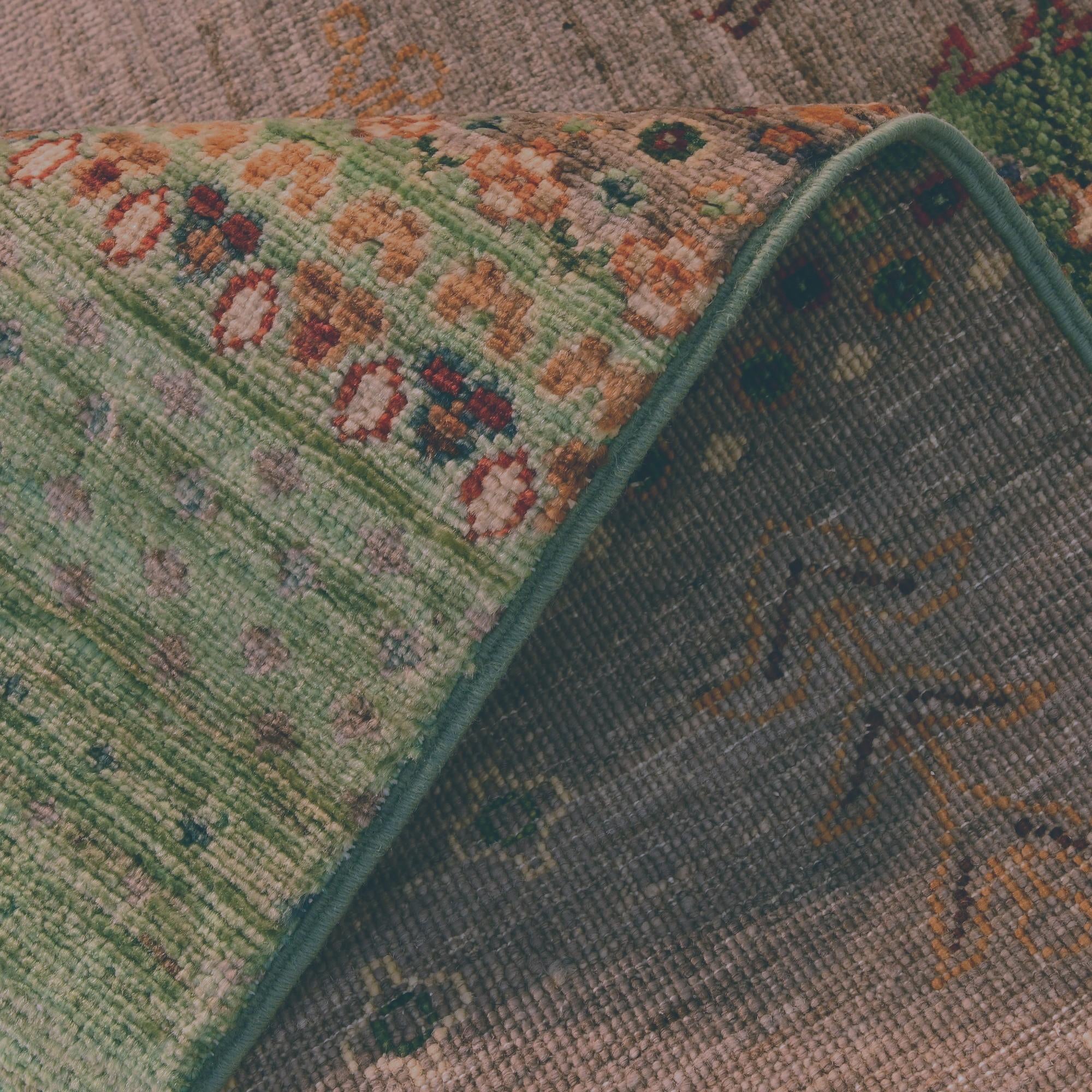 2' 7 x 8' 6 Hand Knotted Kazak Runner Rug