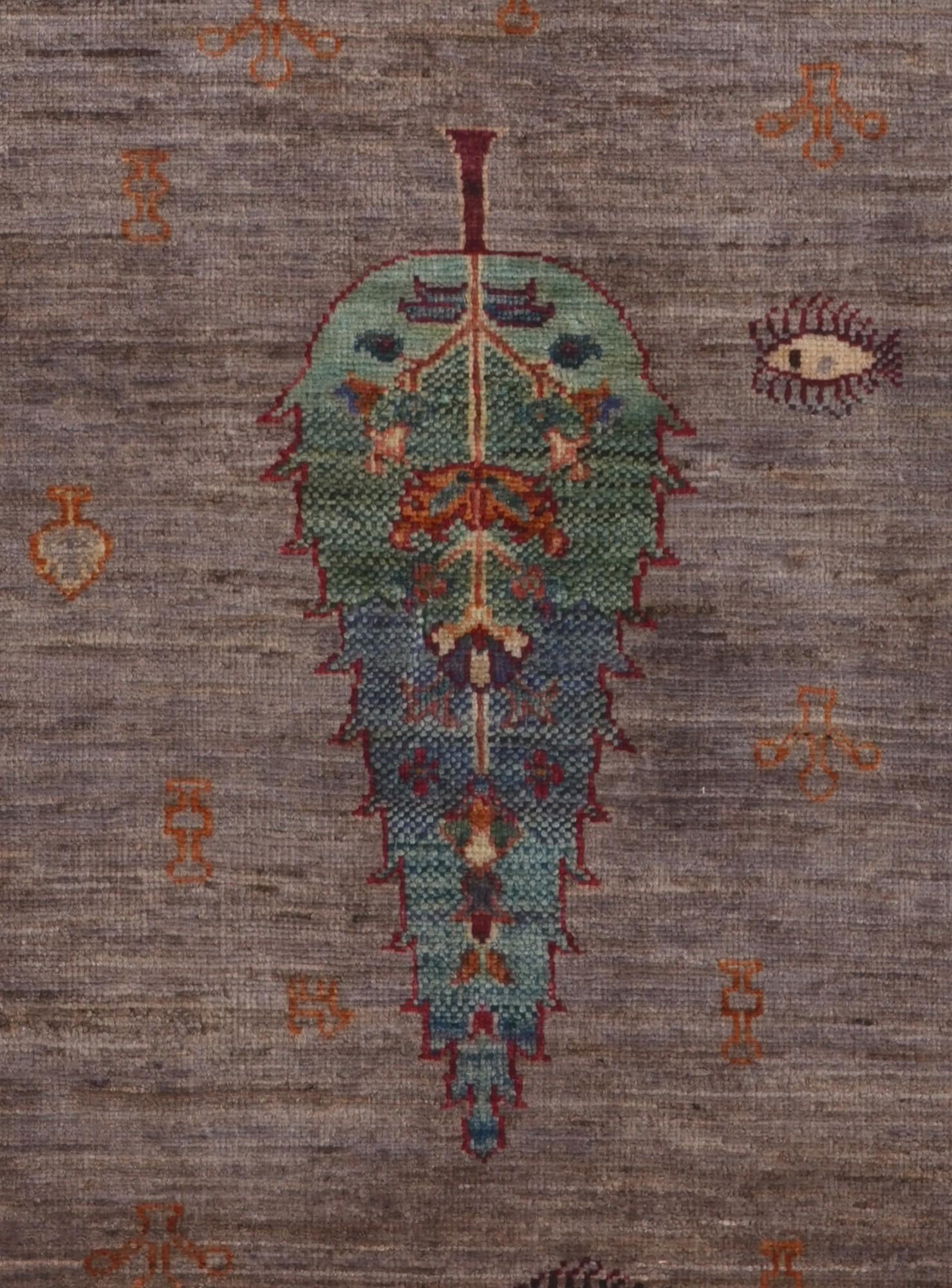 2' 7 x 8' 6 Hand Knotted Kazak Runner Rug